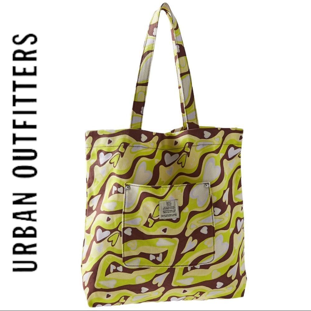 NEW Urban Outfitters UO BDG Printed Tote Bag